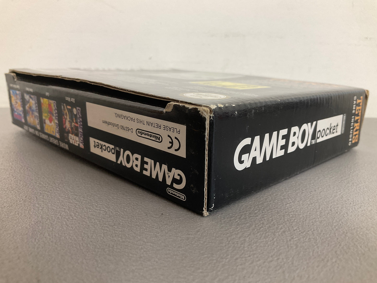 Nintendo Gameboy Pocket Silver Tetris Edition