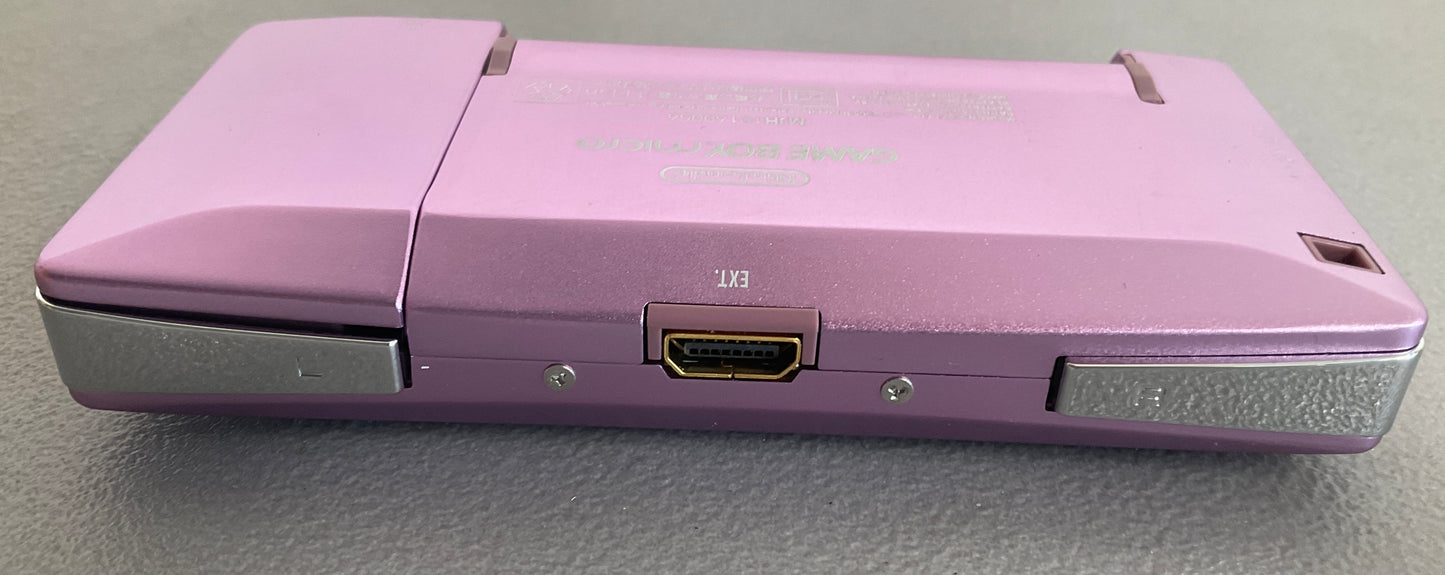 Nintendo Gameboy Micro Purple Boxed