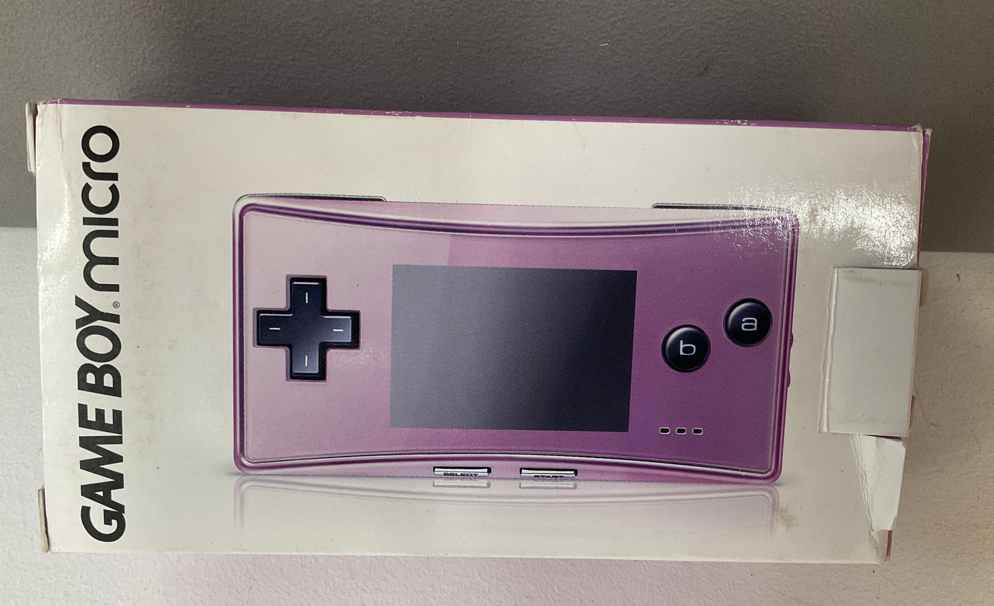 Nintendo Gameboy Micro Purple Boxed