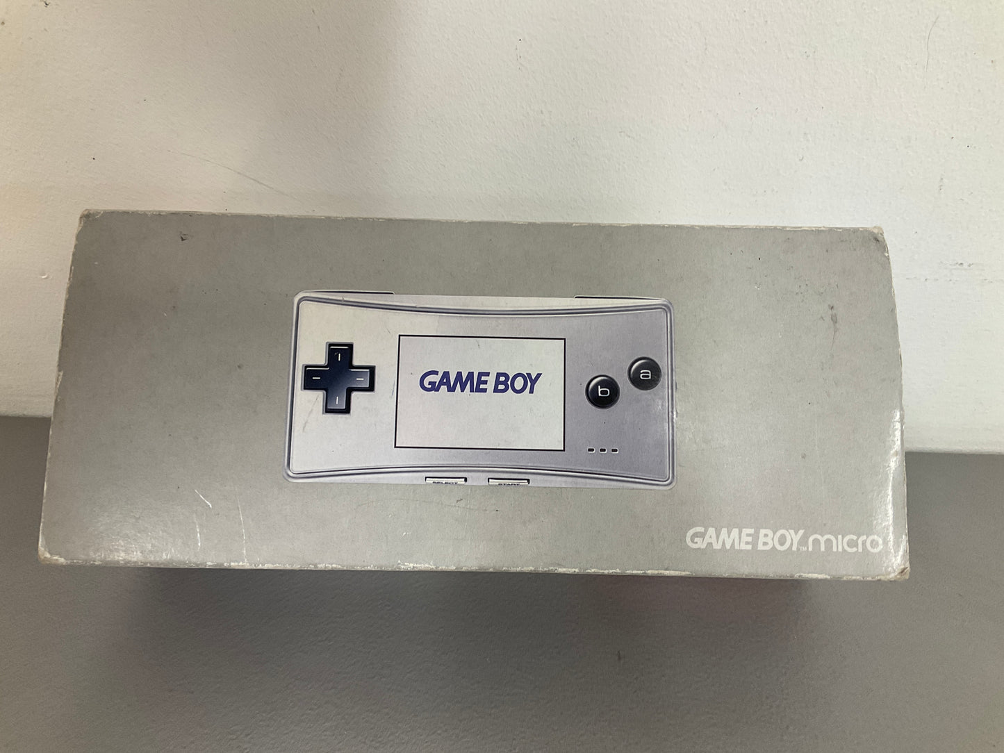 Nintendo Gameboy Micro Silver Console