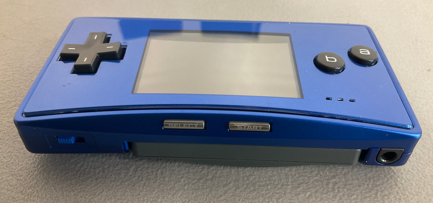 Nintendo Gameboy Micro Blue Console