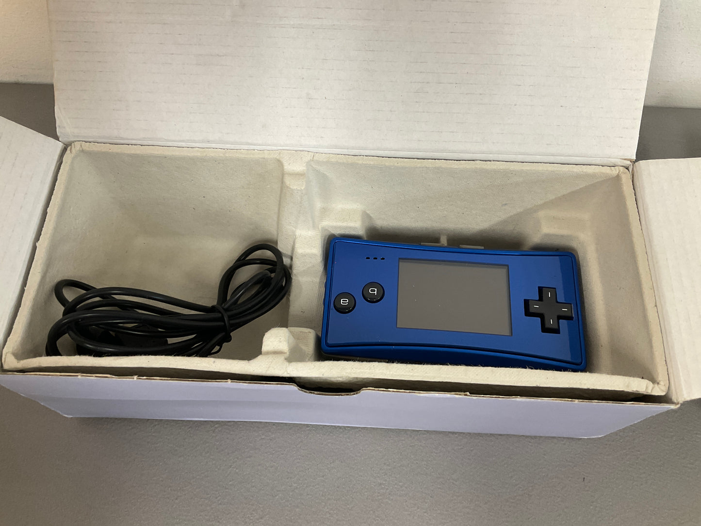 Nintendo Gameboy Micro Blue Console