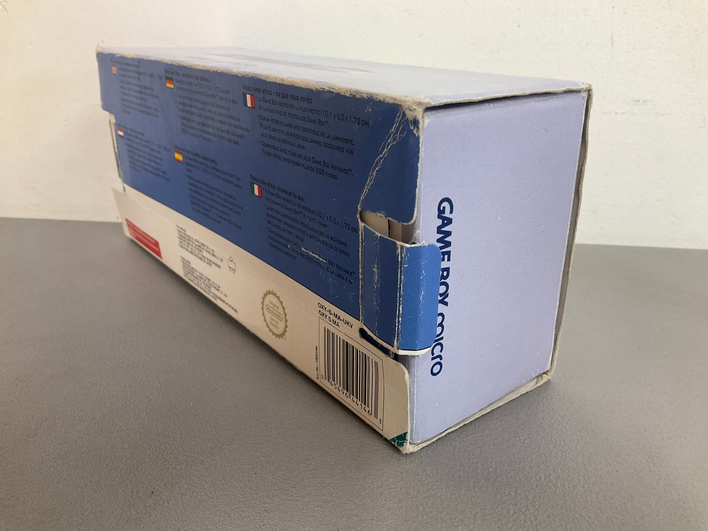 Nintendo Gameboy Micro Blue Console