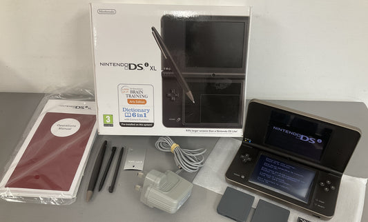 Nintendo Dsi XL Dark Brown Boxed Console