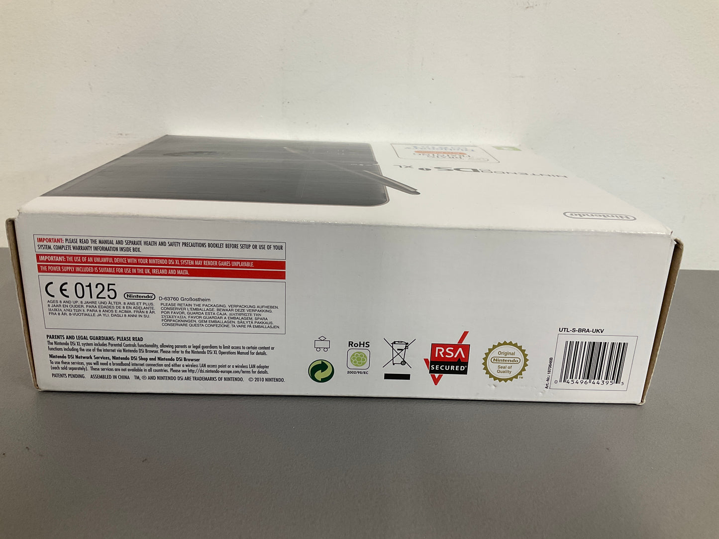 Nintendo Dsi XL Dark Brown Boxed Console
