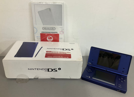 Nintendo Dsi Metallic Blue Console Boxed