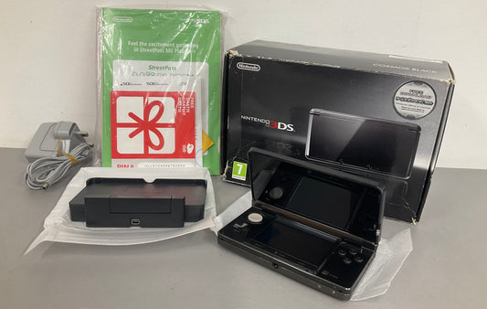 Nintendo 3DS Black Console Boxed