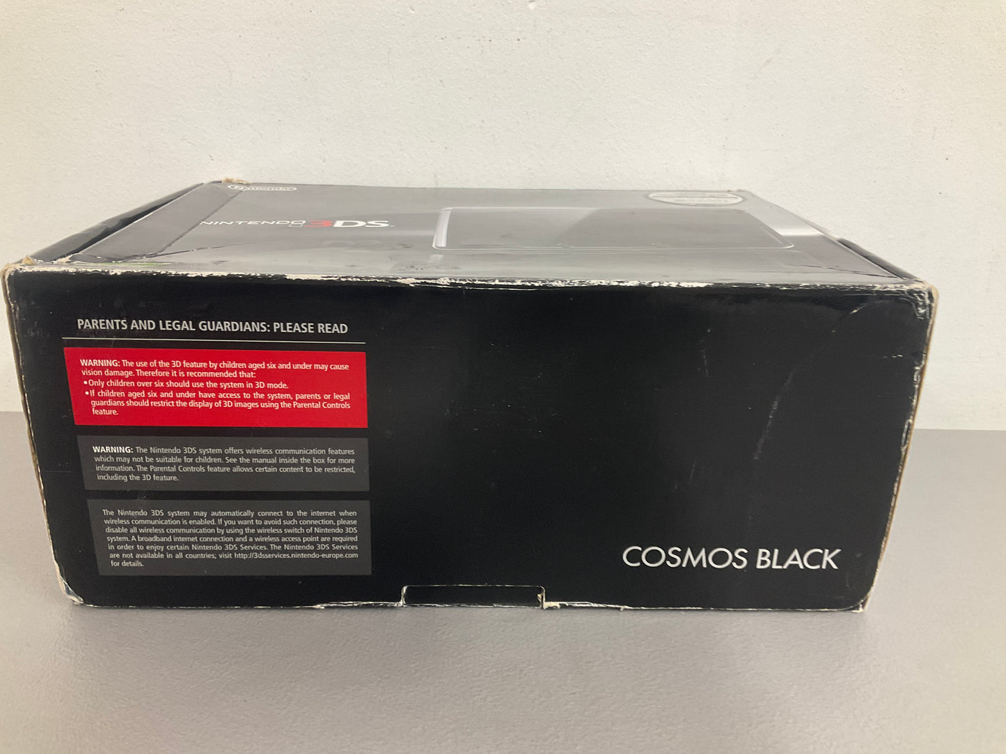 Nintendo 3DS Black Console Boxed