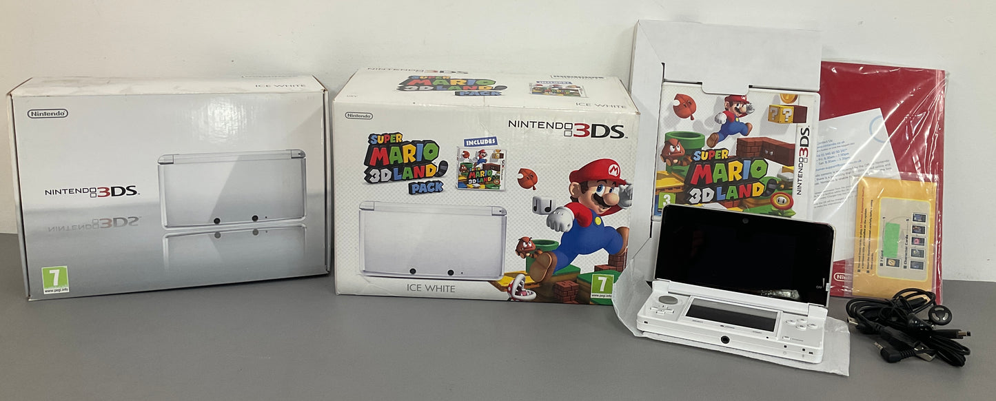 Nintendo 3DS White Mario Land Edition