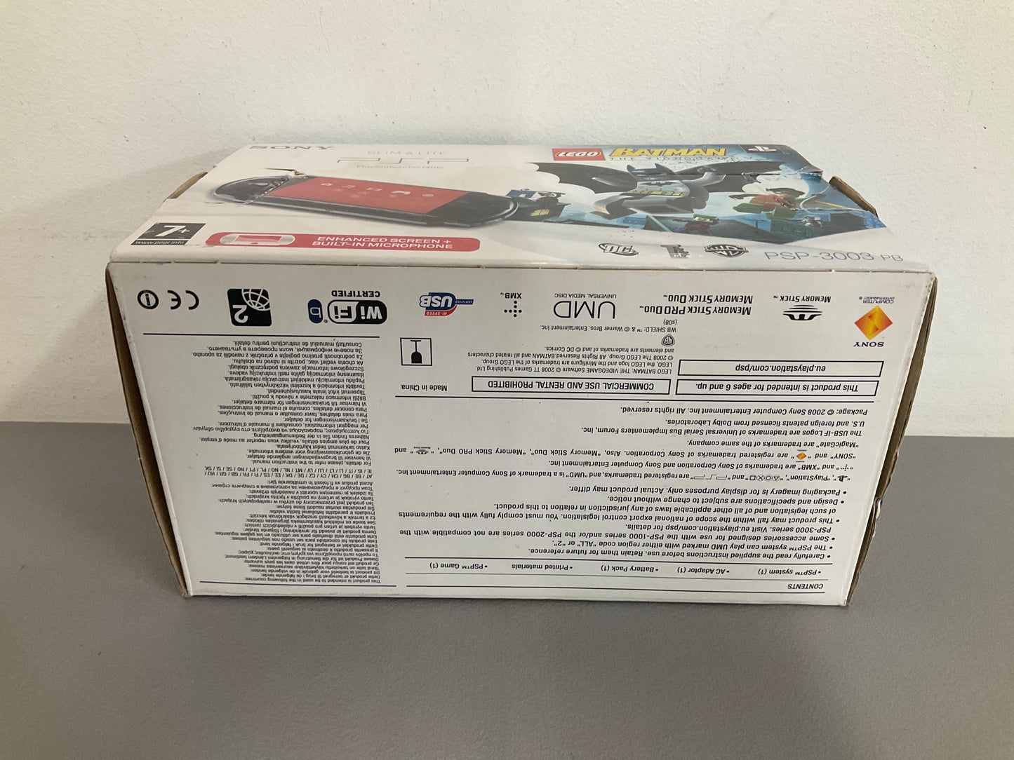 Sony PsP Slim Lego Batman Edition Console