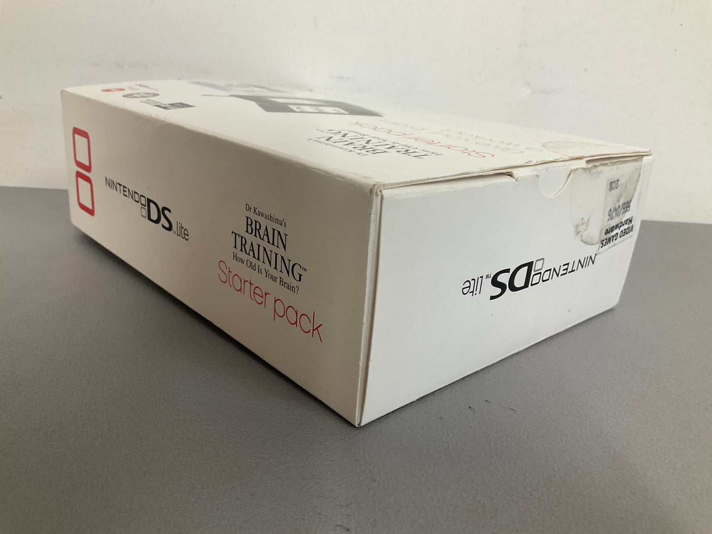 Nintendo Ds Lite Black Brain Training Pak