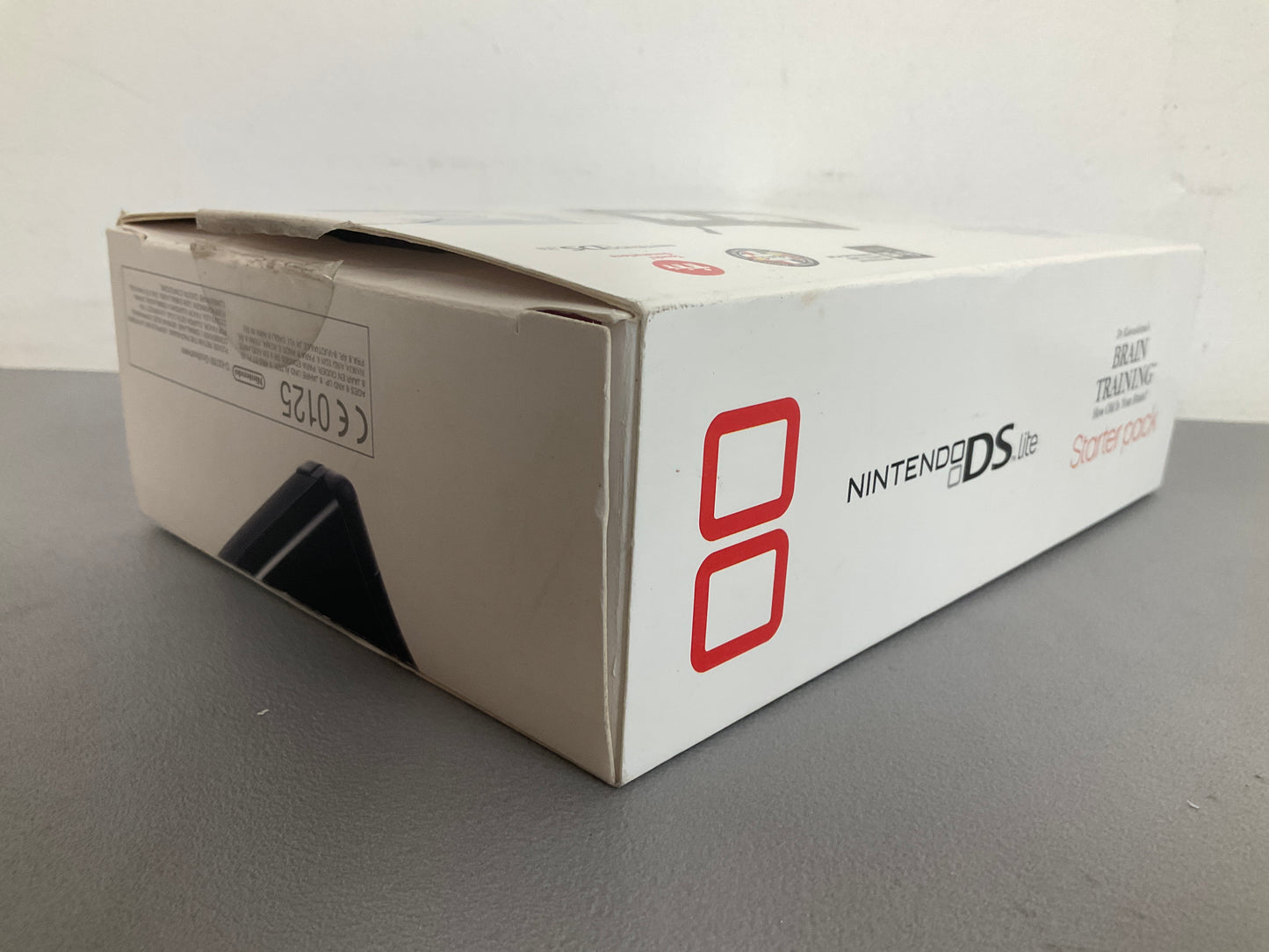Nintendo Ds Lite Black Brain Training Pak
