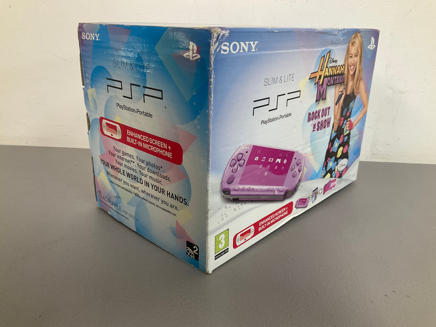 Sony PsP Slim Lilac Purple Console Boxed