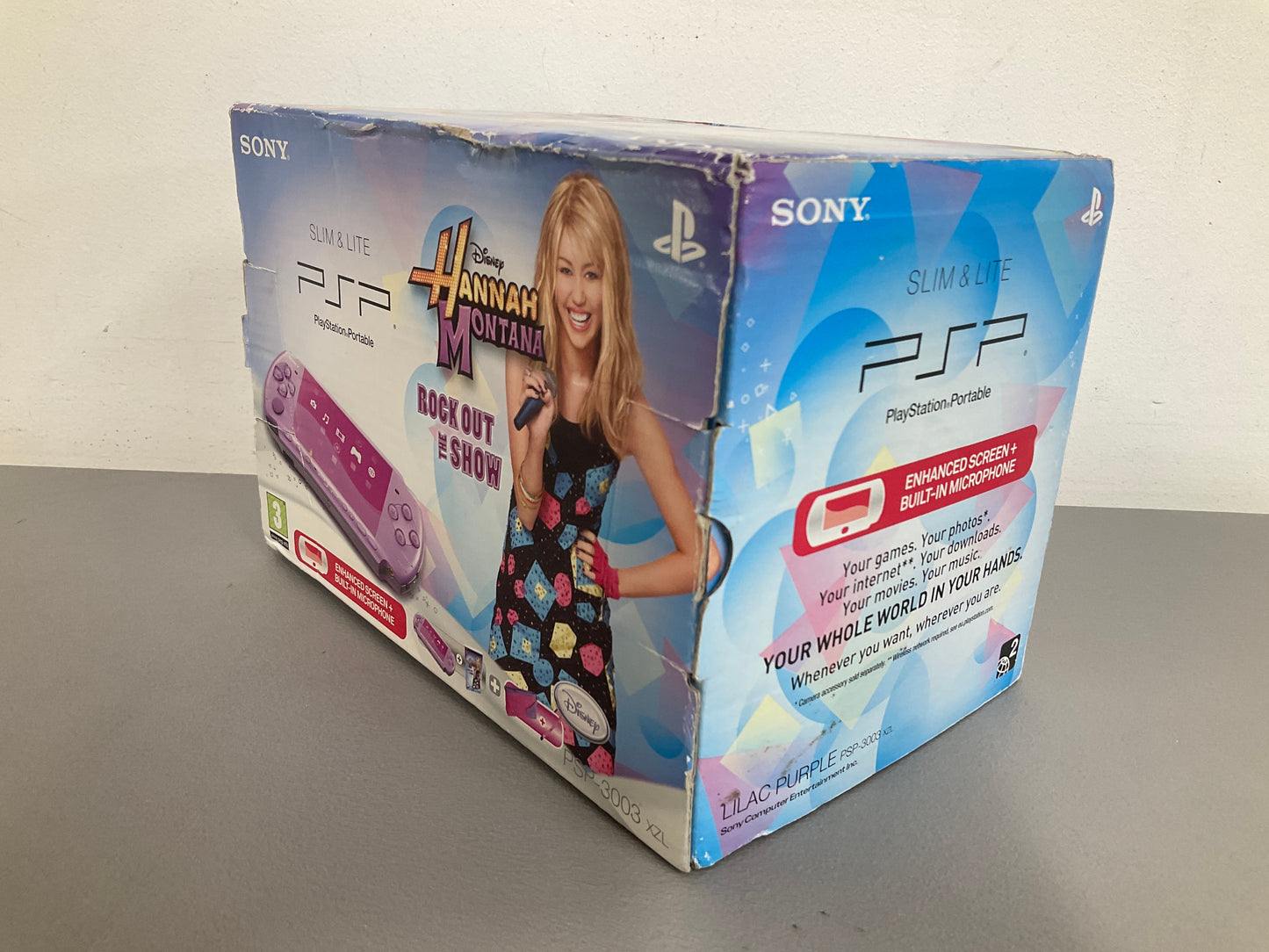 Sony PsP Slim Lilac Purple Console Boxed
