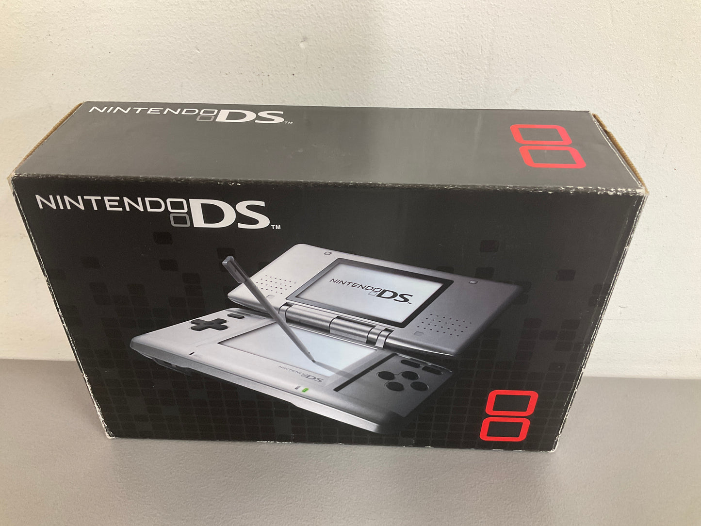 Orginal Nintendo Ds Silver Console Boxed