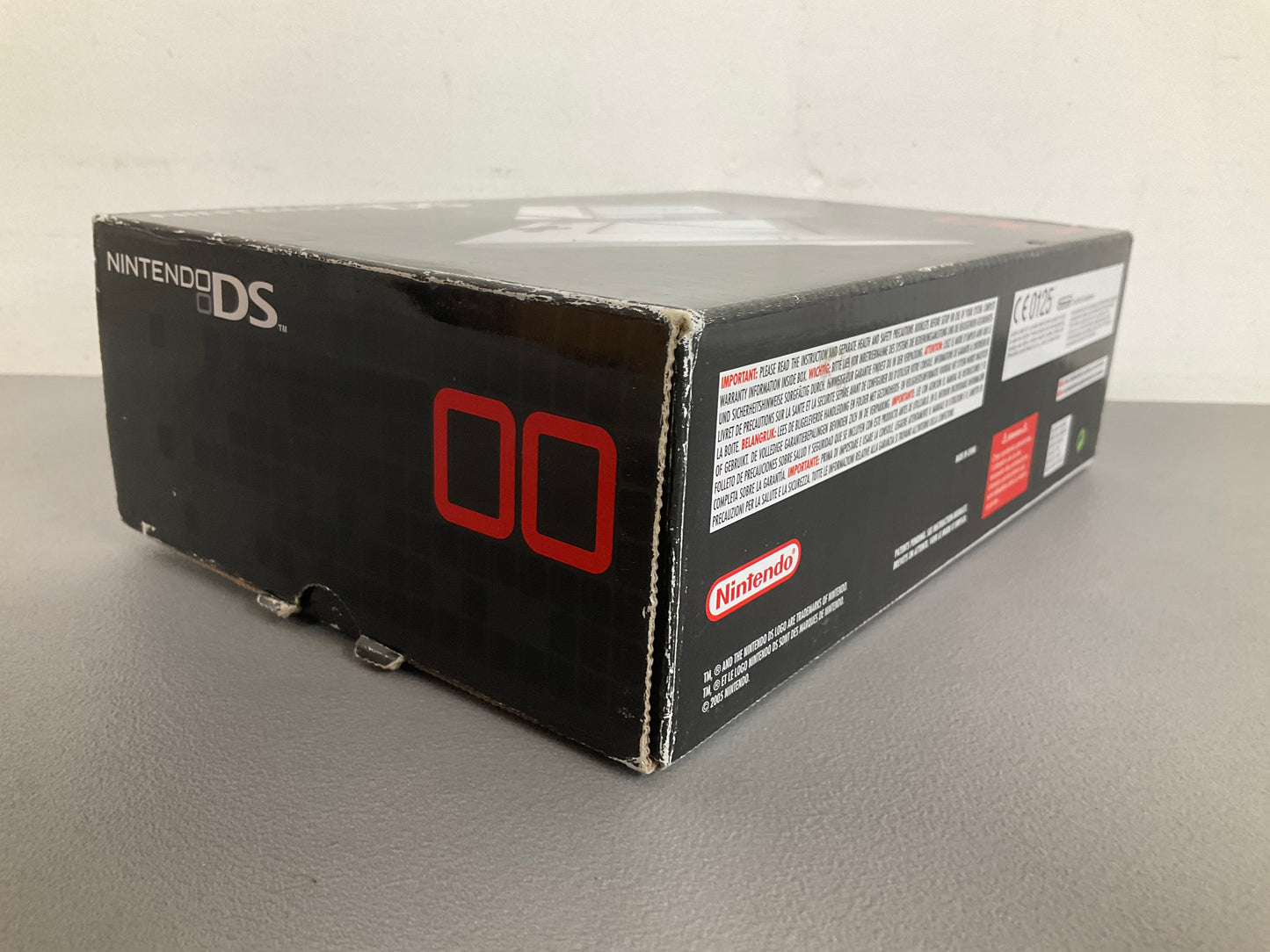 Orginal Nintendo Ds Silver Console Boxed