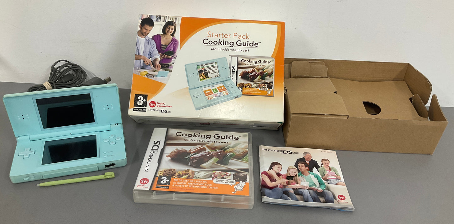 Nintendo Ds Lite Turquoise Cooking Pak