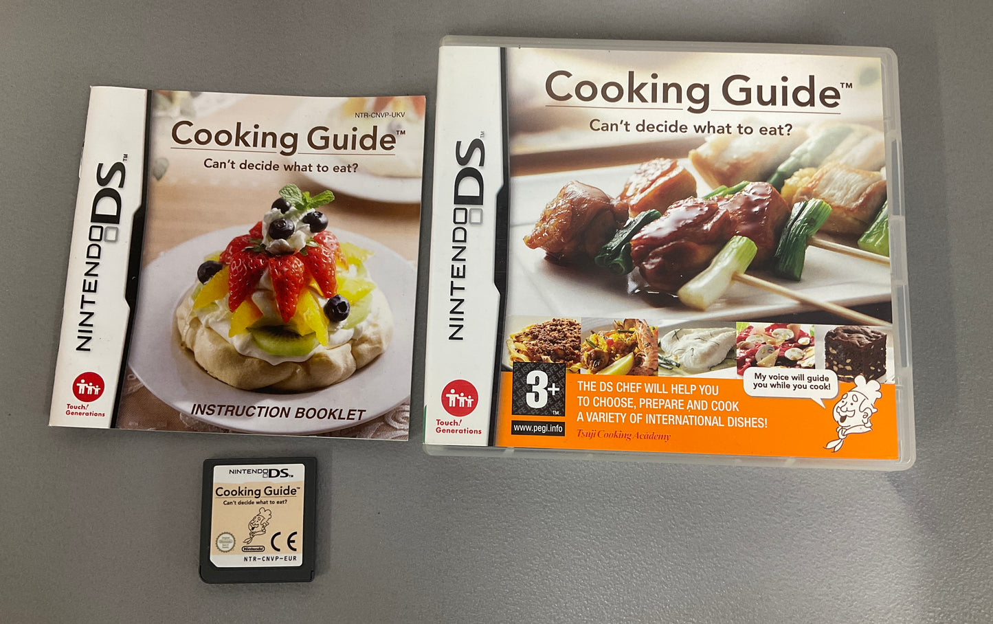 Nintendo Ds Lite Turquoise Cooking Pak