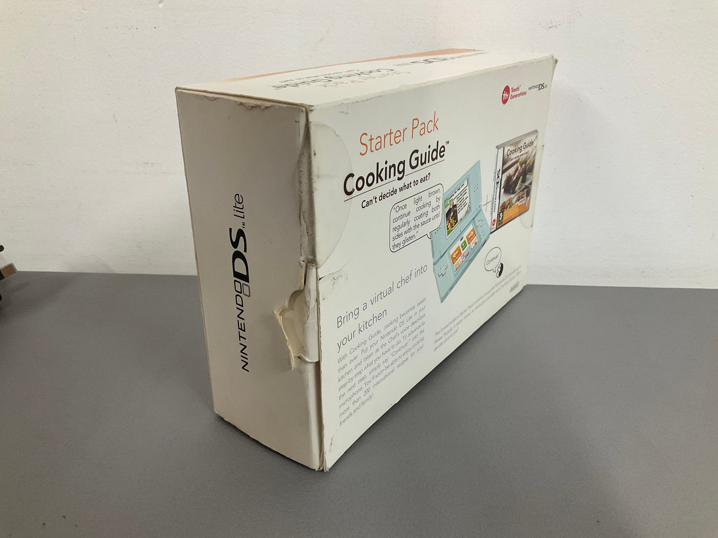 Nintendo Ds Lite Turquoise Cooking Pak