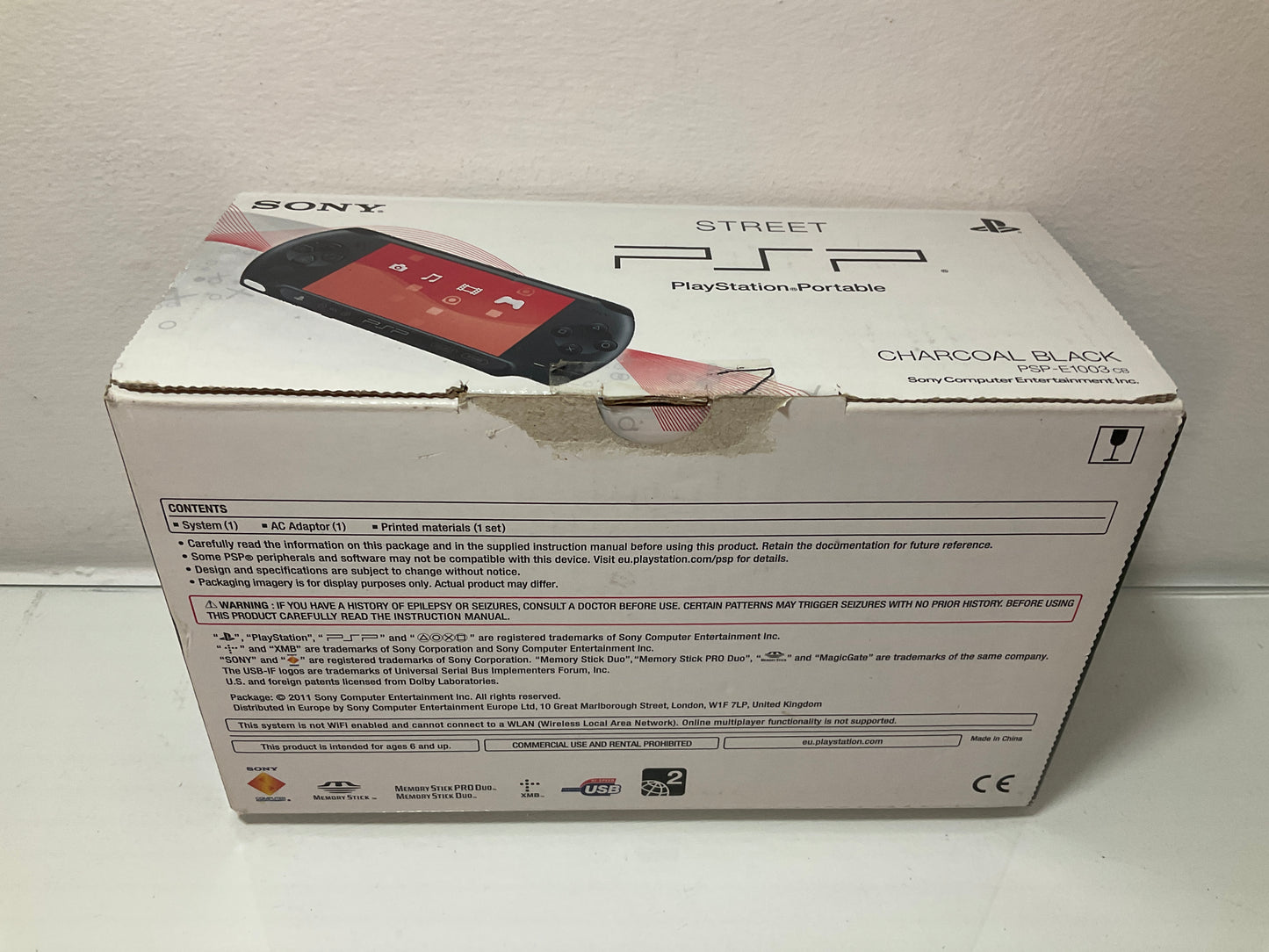 Sony PSP Street Console Boxed