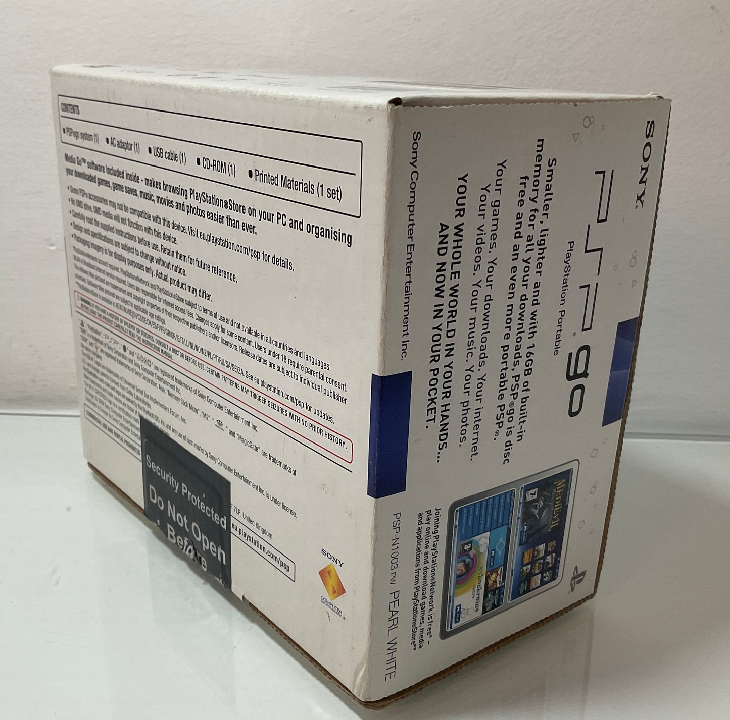 Sony PsP Go White Console Boxed