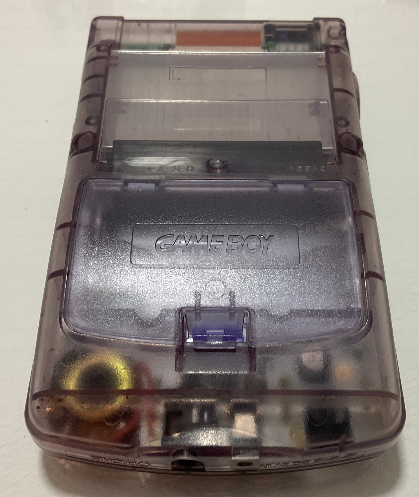 Nintendo Gameboy Color Purple Clear