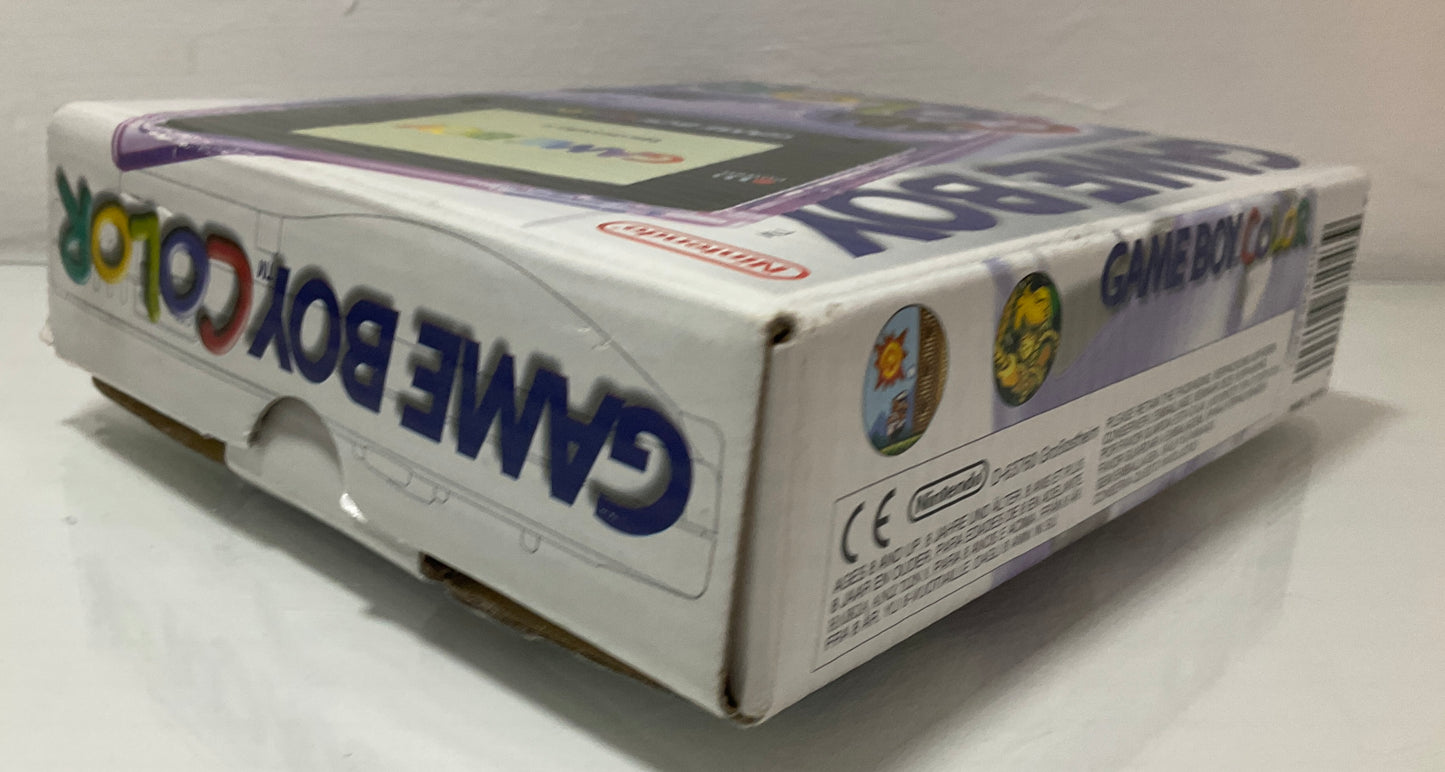Nintendo Gameboy Color Purple Clear