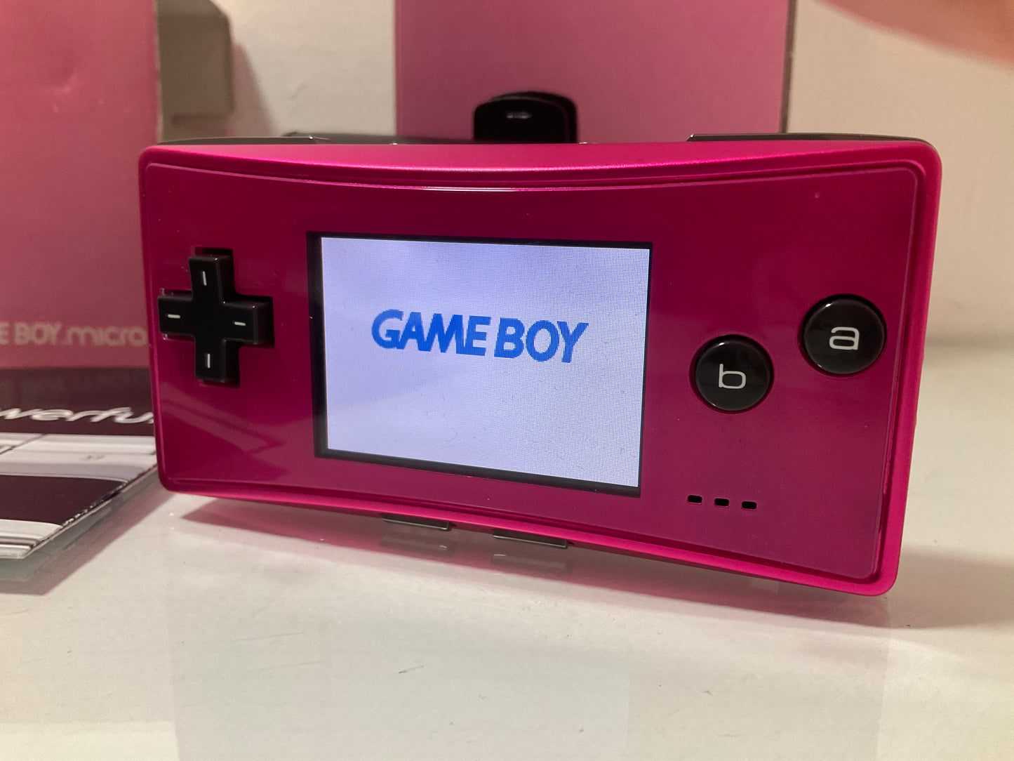 Nintendo Gameboy Micro Console Boxed
