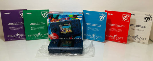 Neo Geo Pocket Stone Blue Console Boxed
