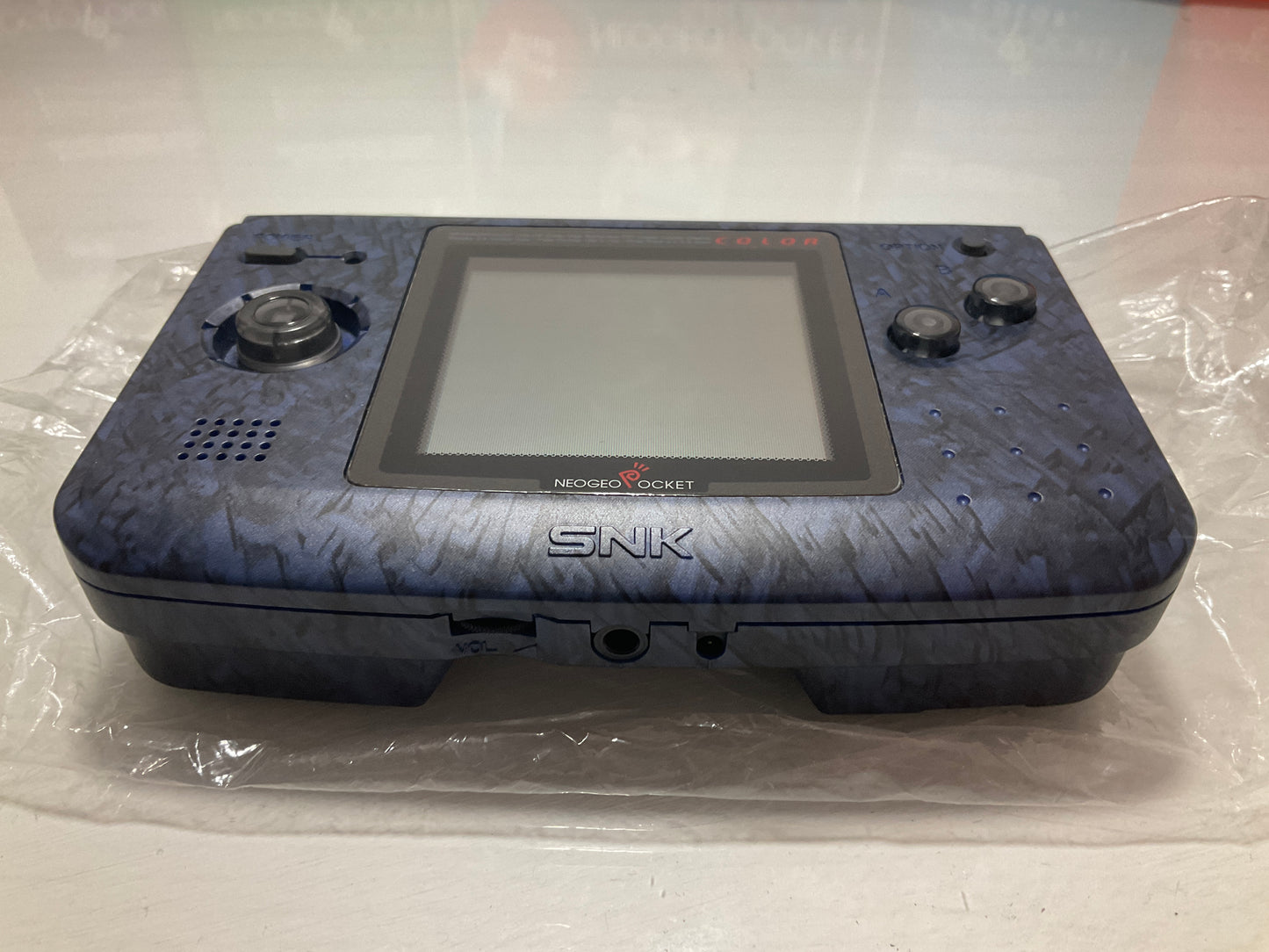 Neo Geo Pocket Stone Blue Console Boxed