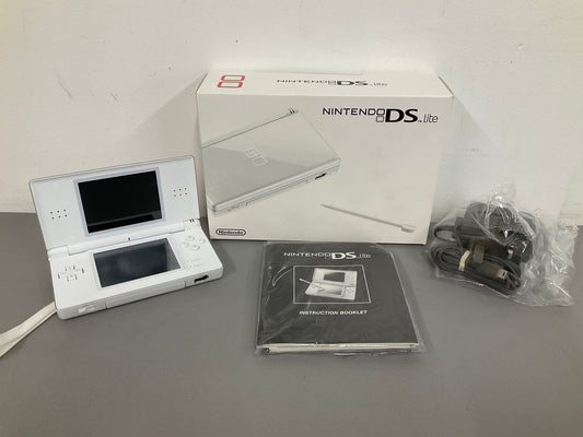 Nintendo Ds Lite White Console Boxed