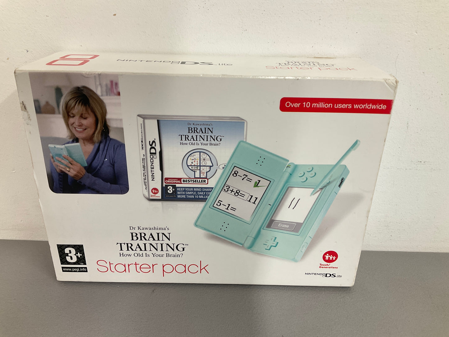 Nintendo Ds Lite Turquise Brain Training