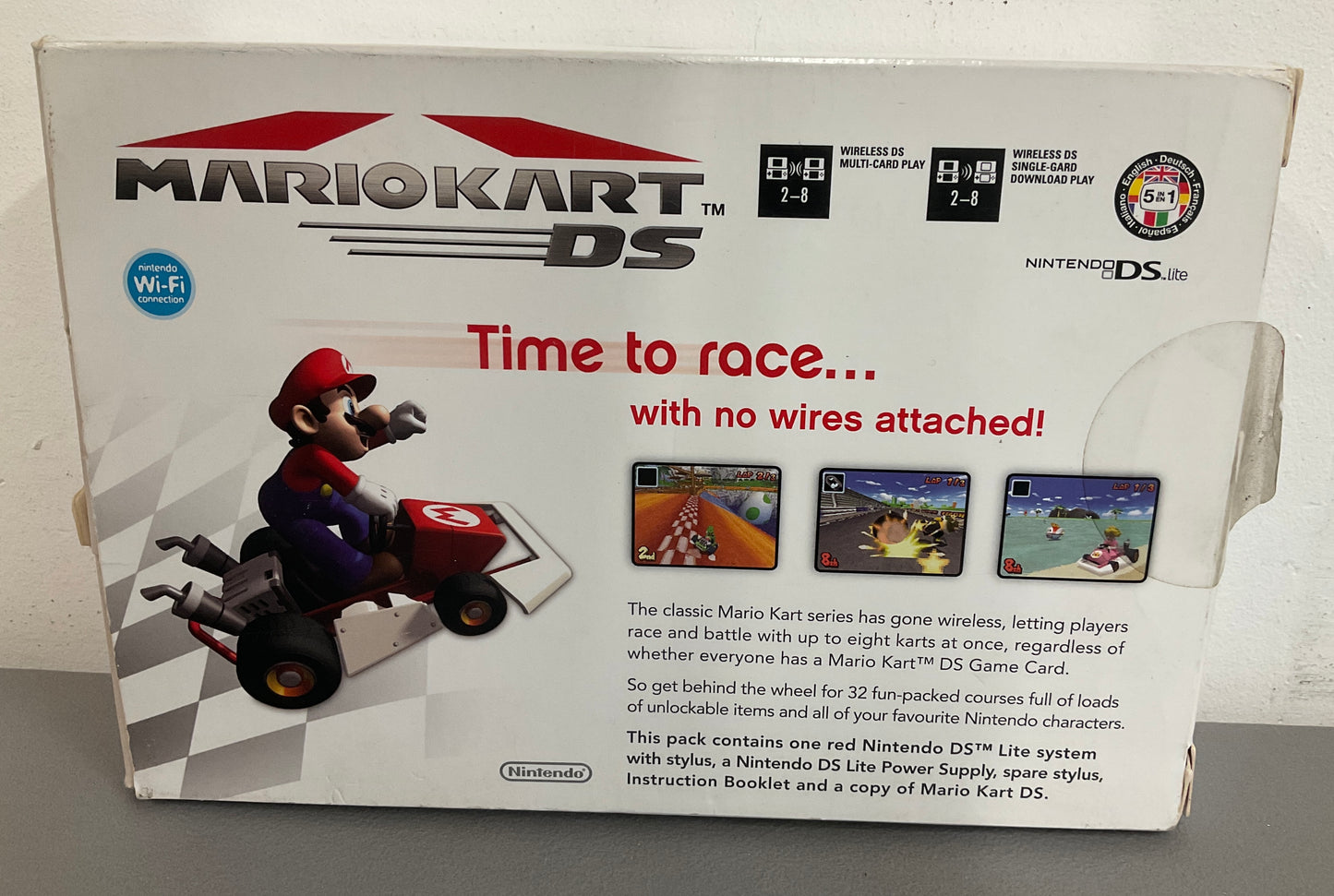 Nintendo DS Lite Red Mario Kart Pack