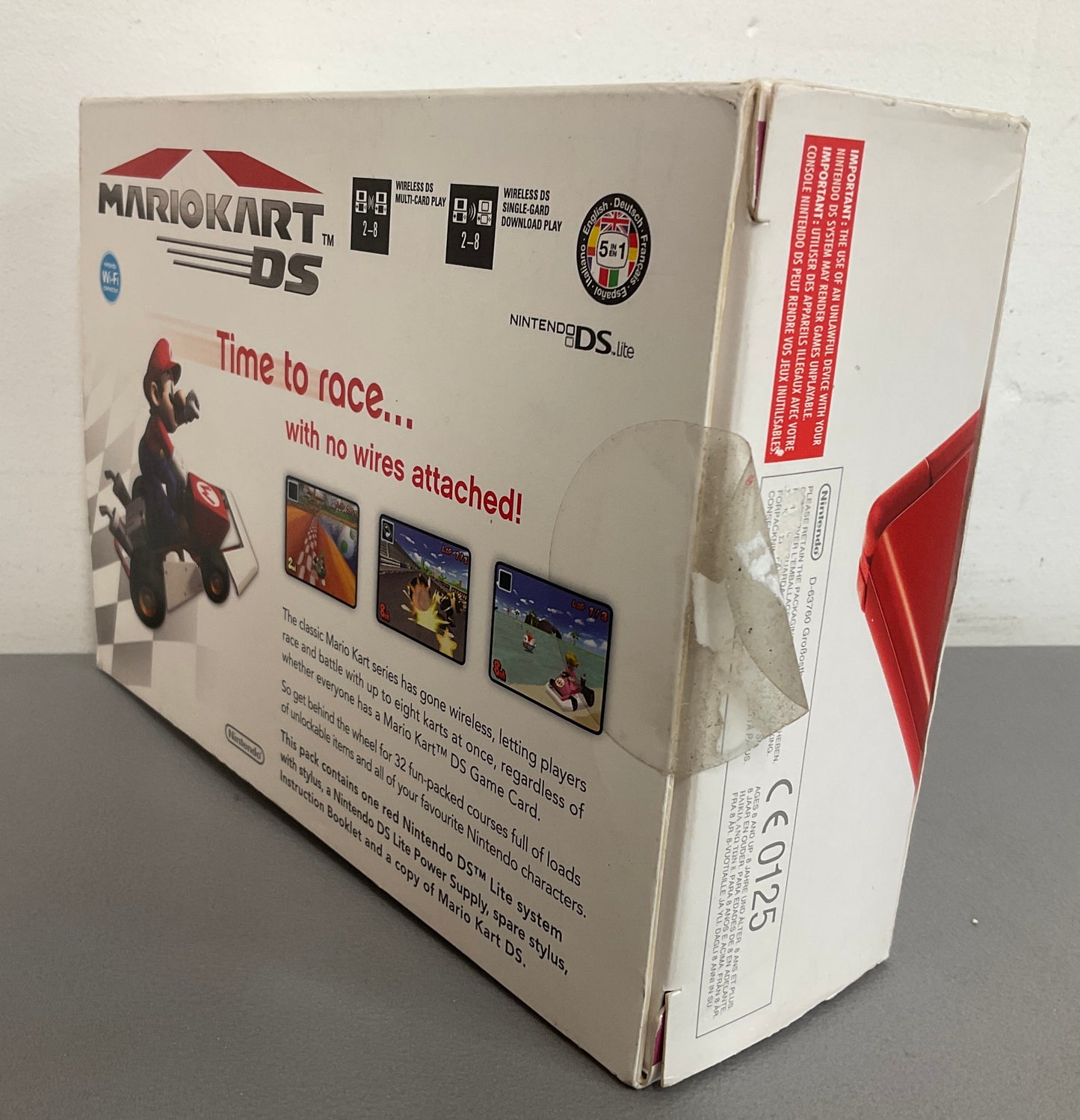 Nintendo DS Lite Red Mario Kart Pack