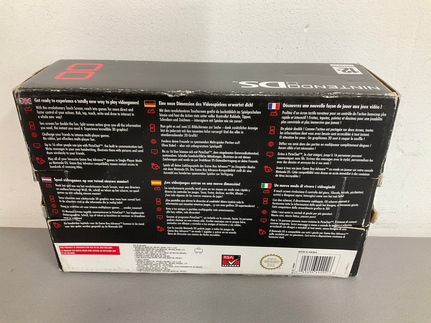 Nintendo Orginal Ds Console Metroid Edition