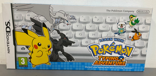Nintendo Pokemon Typing Adventure New