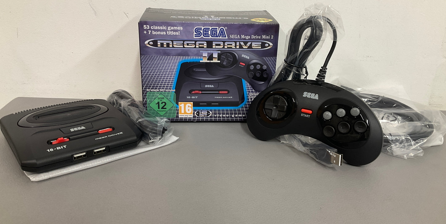 Sega Megadrive Mini 2 Console Boxed
