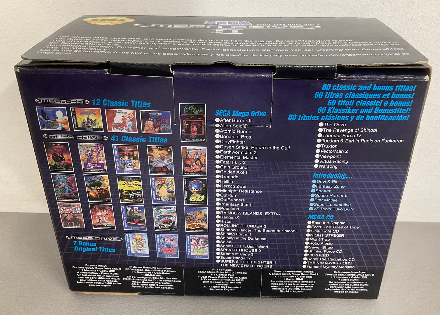 Sega Megadrive Mini 2 Console Boxed