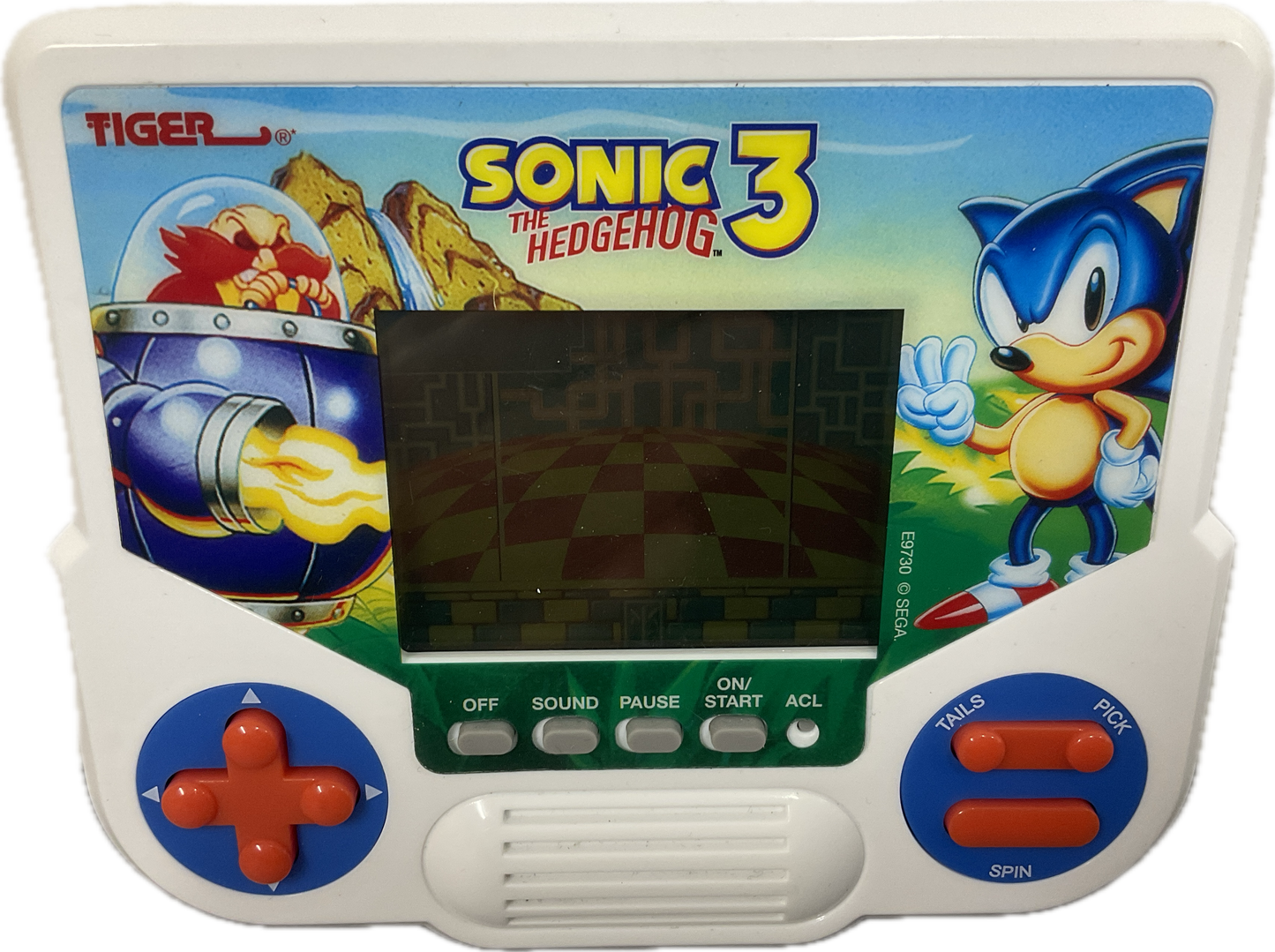 Tiger Handheld Sonic The Hedgehog 3