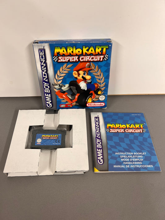 Nintendo Gameboy Mario Kart Super Circuit