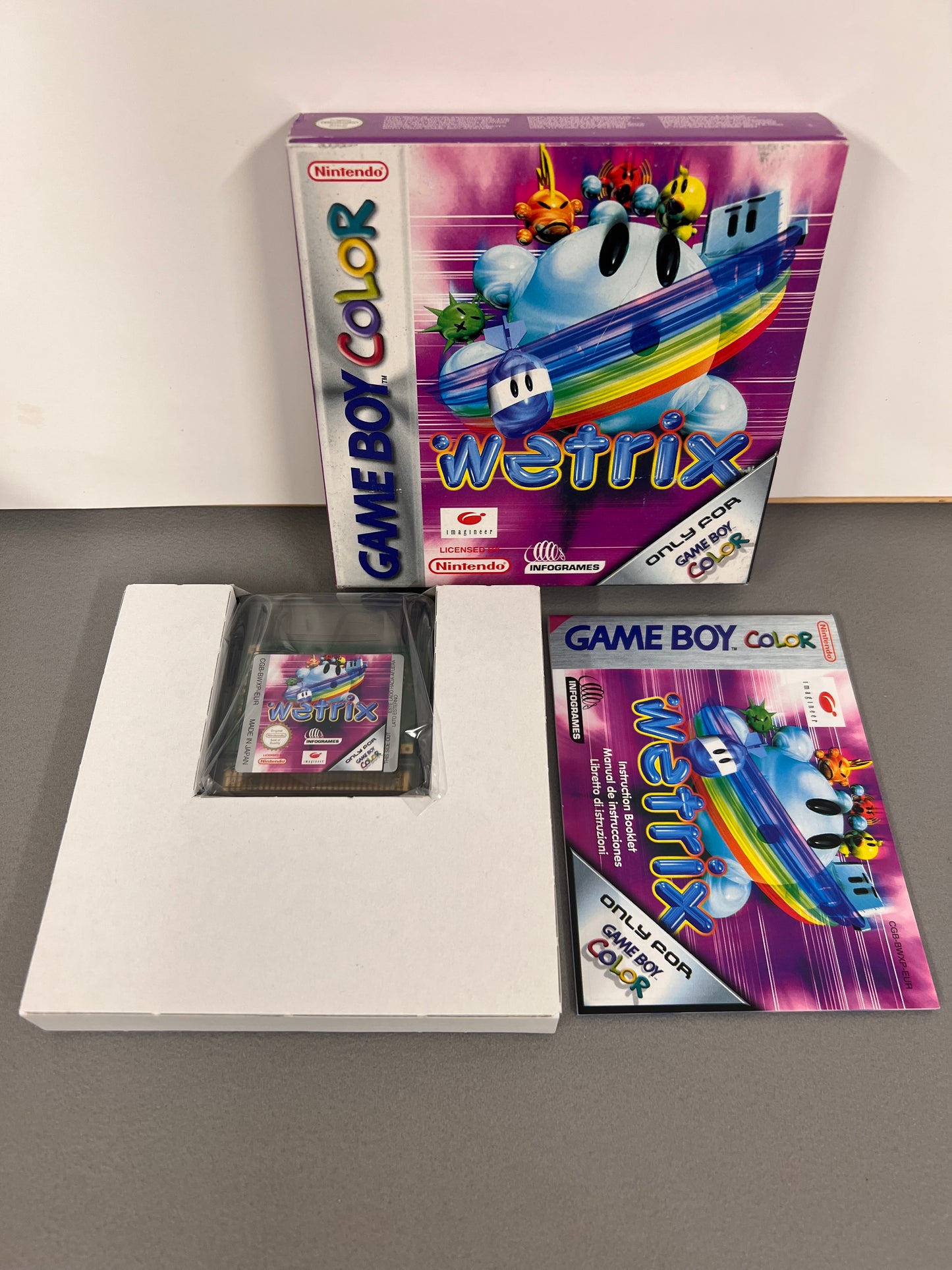Nintendo Gameboy Wetrix