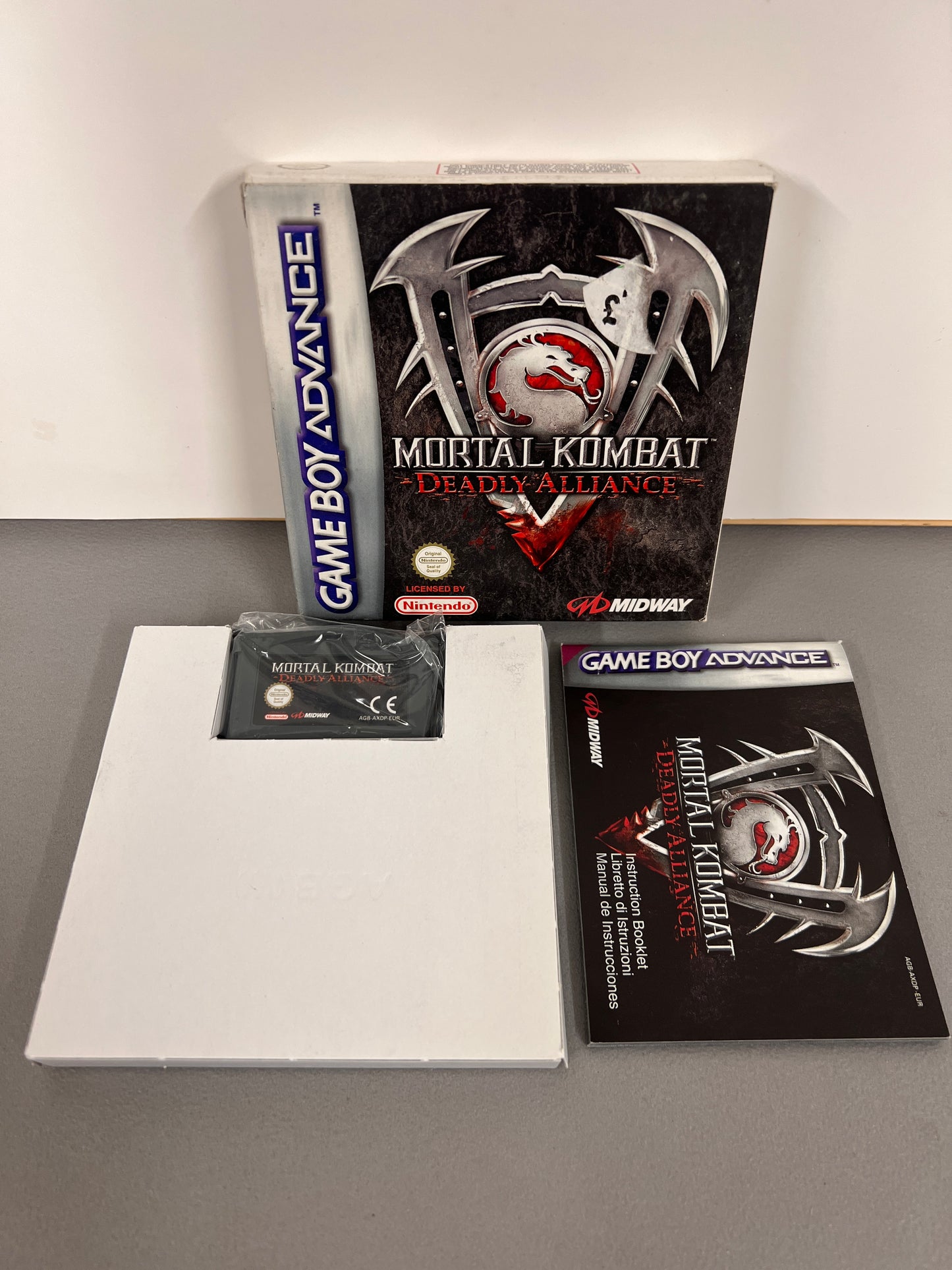 Nintendo Gameboy Mortal Kombat Deadly Alliance