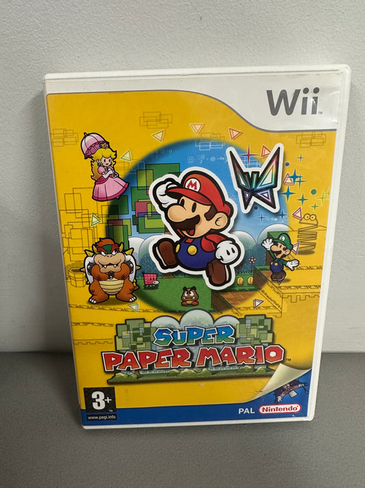 Super Paper Mario Nintendo Wii