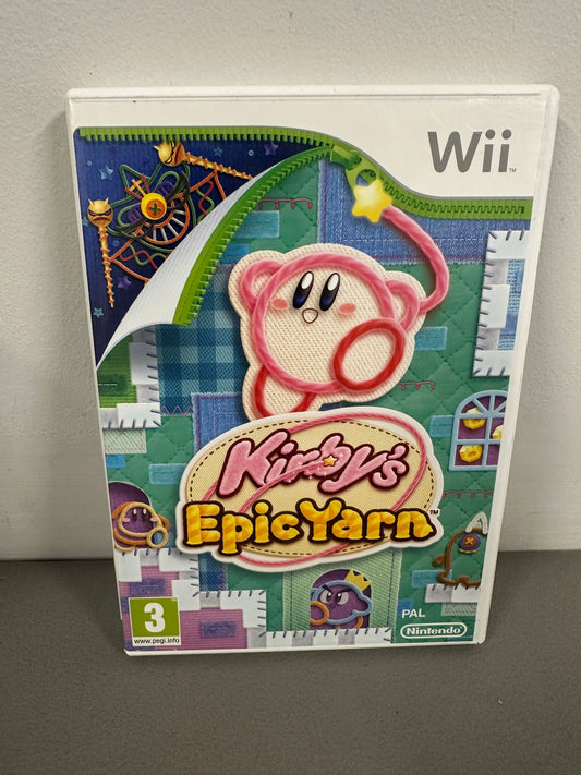 Kirbys Epic Yarn Nintendo Wii