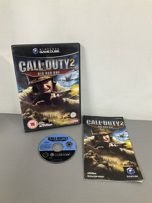 Call Of Duty 2v Big RedOne Gamecube
