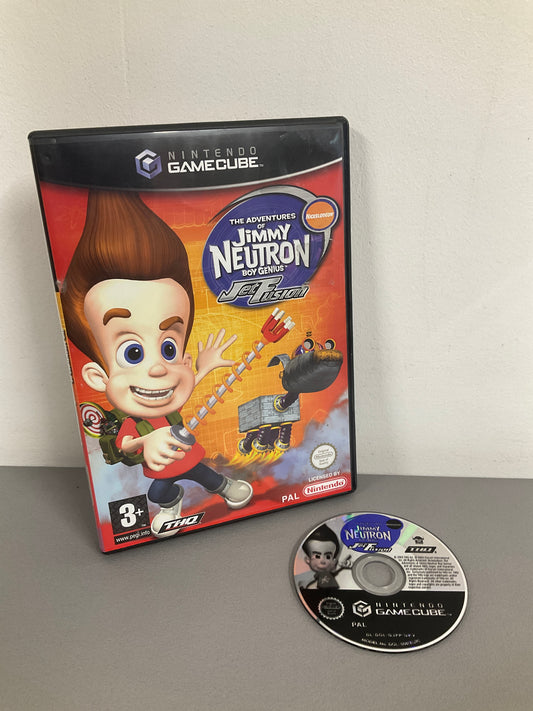 Jimmy Neutron Boy Genious Jet Fusion Gamecube