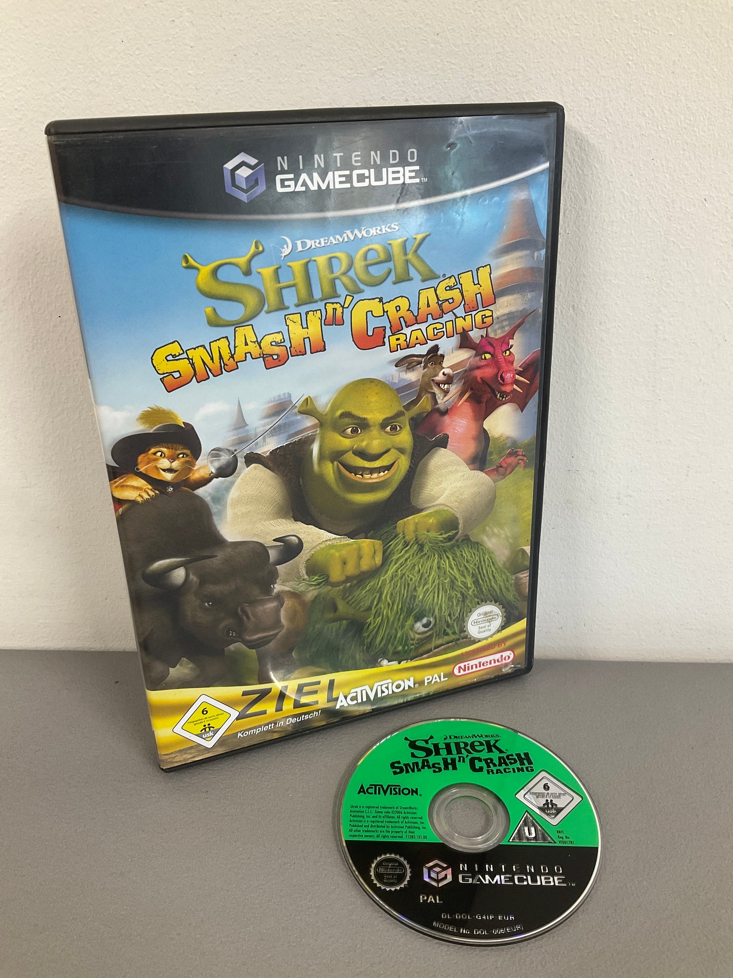 Shrek Smash n Crash Racing Gamecube