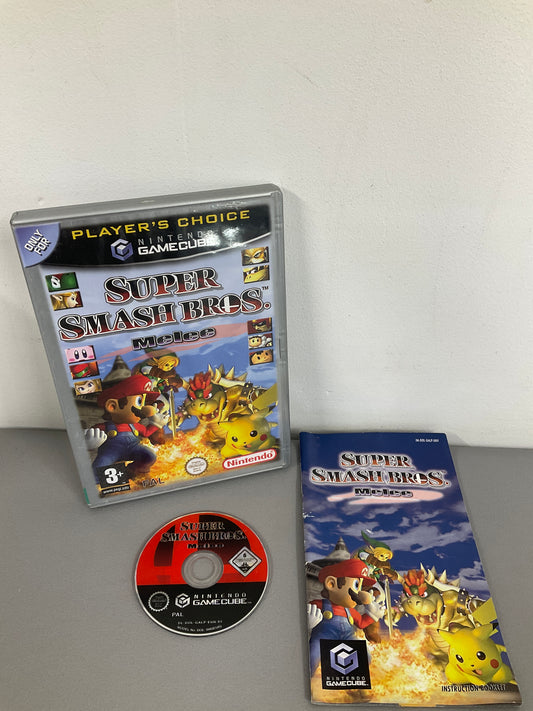 Smash Bros Melee Platinum Gamecube