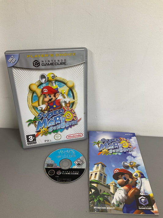 Mario Sunshine Platinum Gamecube