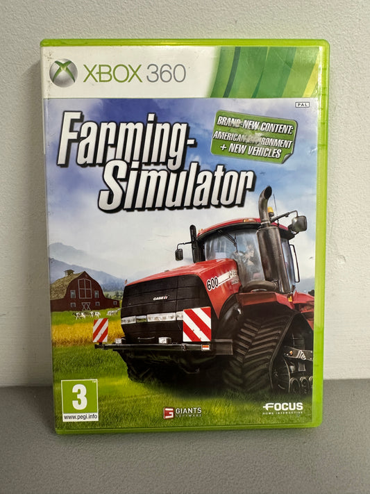 Farming Simulator Xbox 360